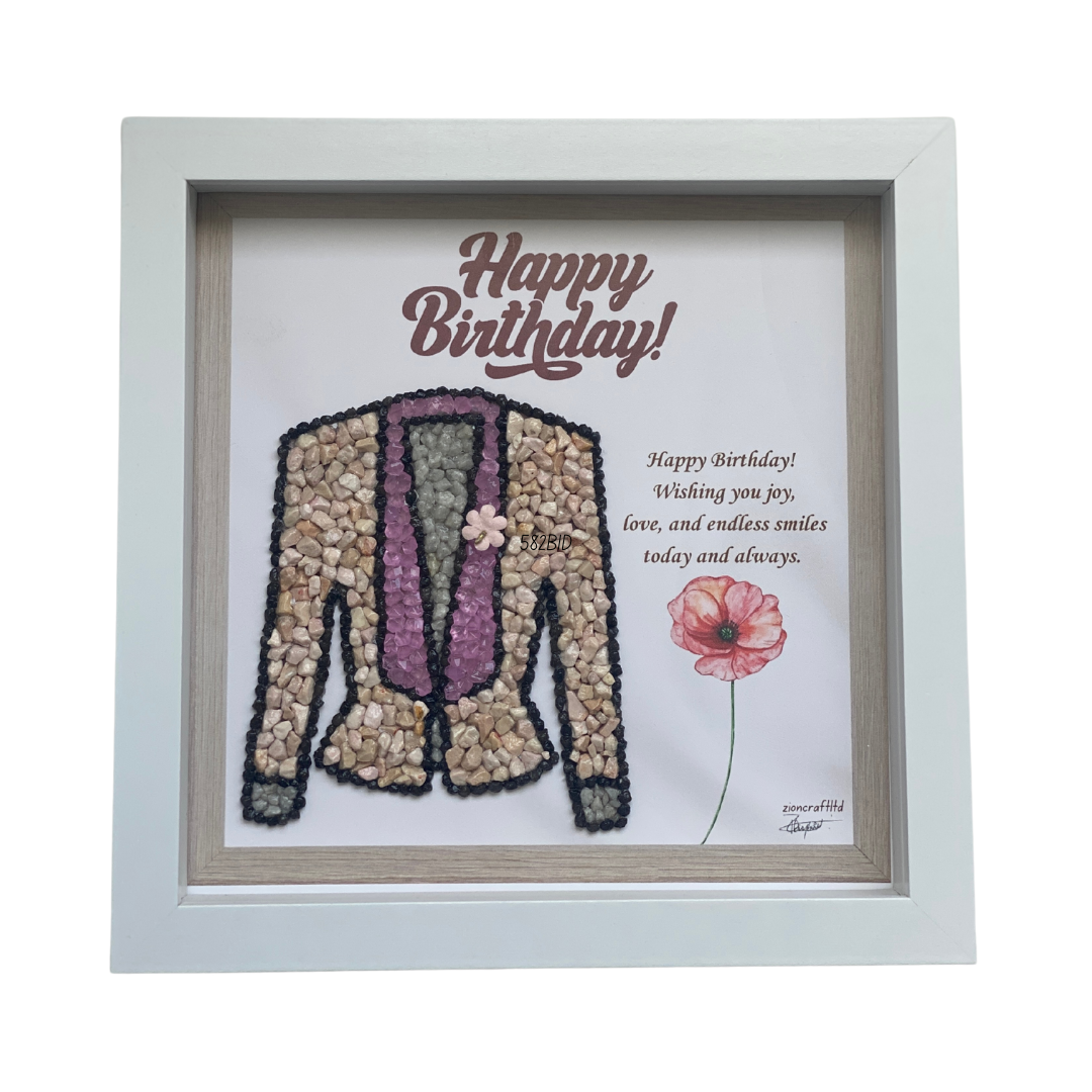 Birthday Pebble Art for Her/She