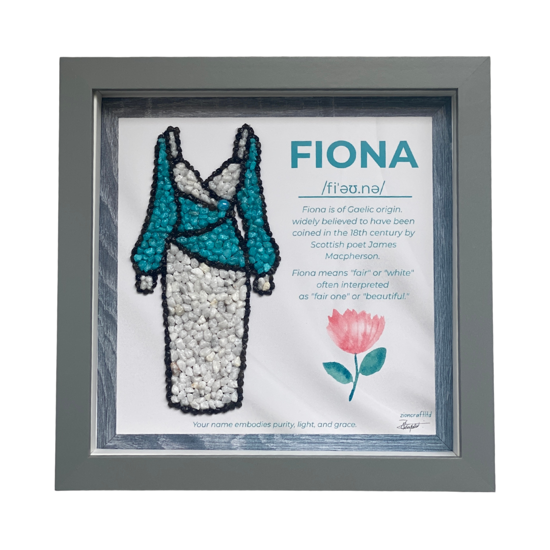 Personalised Name Pebble Art for Her/She