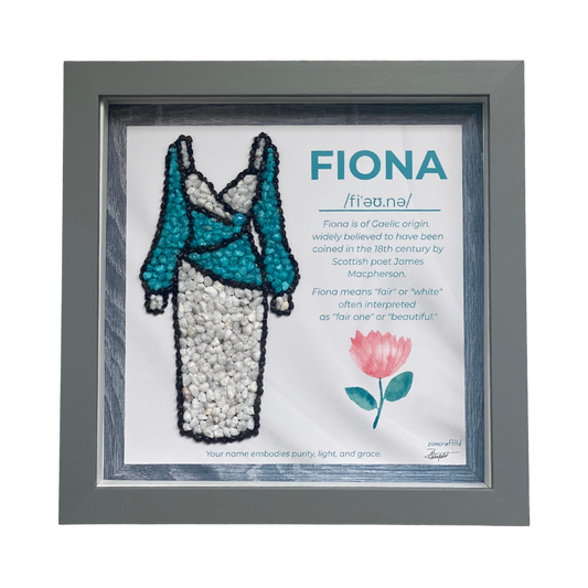 Personalised Name Pebble Art for Her/She