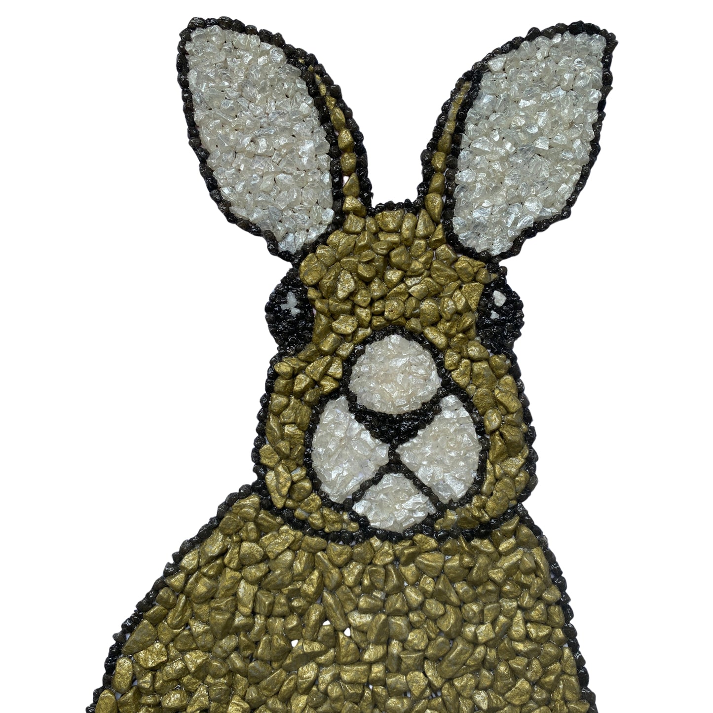 Bunny Rabbit Pebble Art